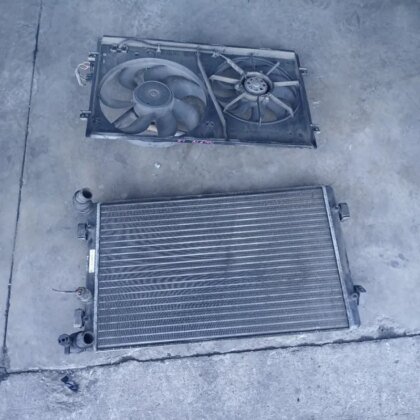 Electroventilador y
                            Radiador Gol
